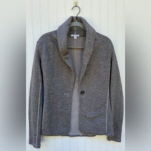 James Perse Gray Lightweight Jacket Blazer